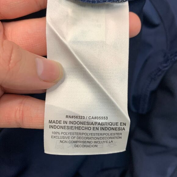 Nike LA Rams Polo Shirt Mens XXL 2XL Navy Blue Dri Fit NFL OnField Performance * - Picture 12 of 15